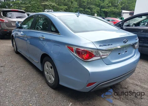 2012 Hyundai Sonata Hybrid z USA, uszkodzony, nr VIN KMHEC4A48CA054307